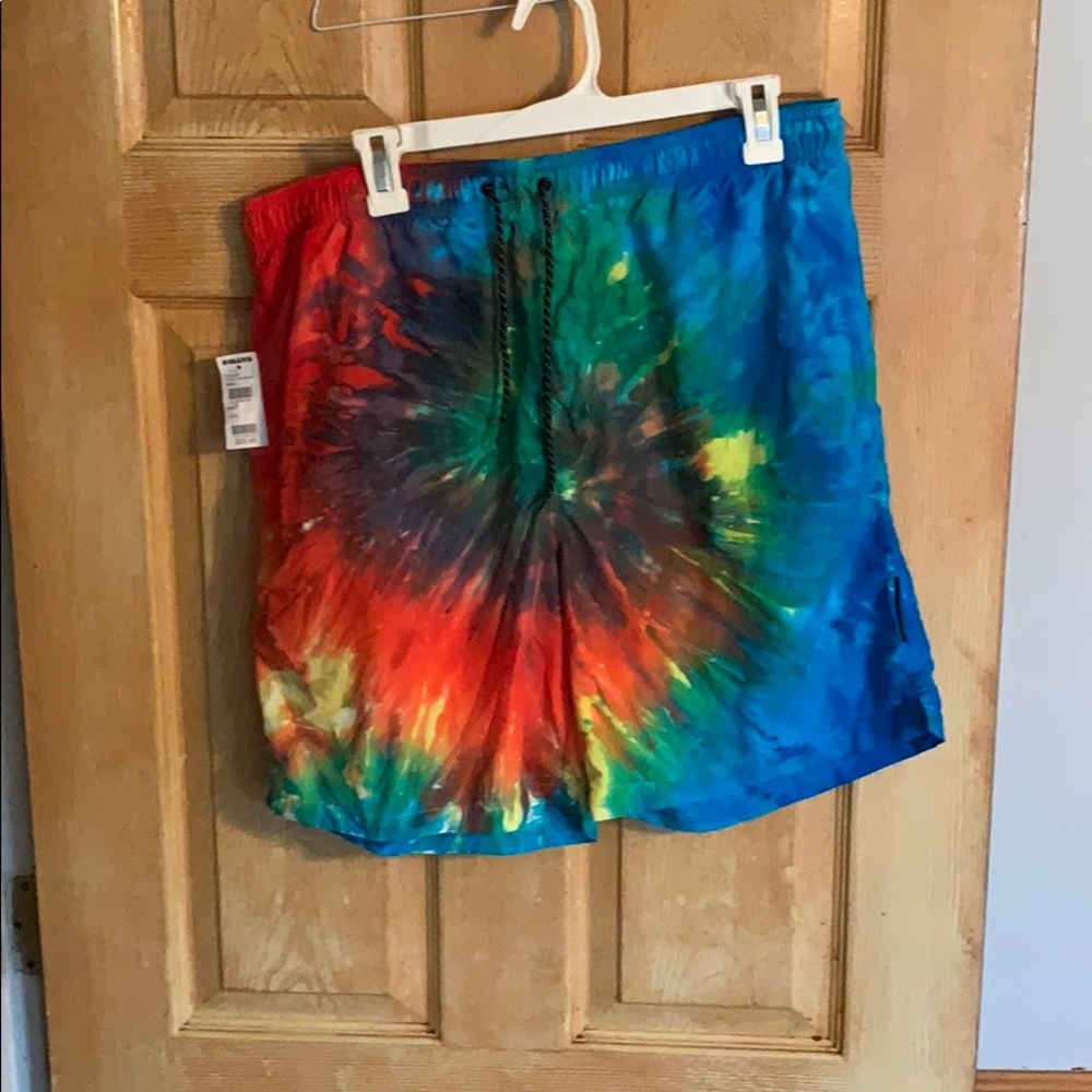 Nitrous Black Tie Dye Shorts Size XXL NWT